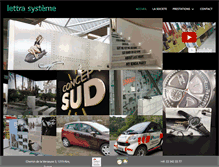 Tablet Screenshot of lettrasysteme.ch